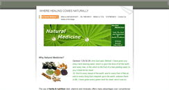 Desktop Screenshot of naturalmed.weebly.com