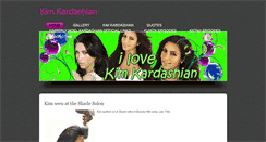 Desktop Screenshot of ilovekim.weebly.com