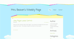 Desktop Screenshot of mrsbeaver.weebly.com