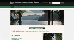 Desktop Screenshot of dryadboathouse.weebly.com