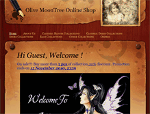 Tablet Screenshot of olivemoontree.weebly.com