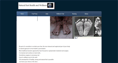 Desktop Screenshot of naturalfoothealthandwellness.weebly.com