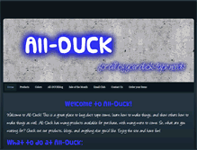 Tablet Screenshot of allduck.weebly.com