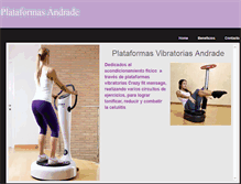 Tablet Screenshot of plataformasandrade.weebly.com