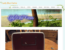 Tablet Screenshot of ladybluecurios.weebly.com