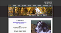 Desktop Screenshot of bustersbunnybarn.weebly.com