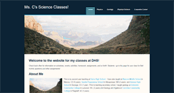 Desktop Screenshot of cullicottsciencedhs.weebly.com