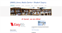 Desktop Screenshot of drmsmediacenter.weebly.com
