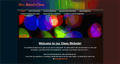 Desktop Screenshot of mrsbatesclass.weebly.com