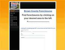 Tablet Screenshot of browncountyforeclosures.weebly.com