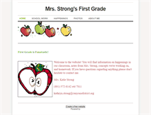 Tablet Screenshot of mrskatiestrong.weebly.com