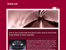 Tablet Screenshot of dubailife.weebly.com