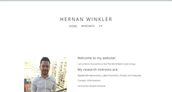 Desktop Screenshot of hernanwinkler.weebly.com