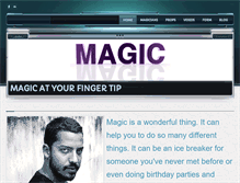 Tablet Screenshot of magicatyourfingertip.weebly.com