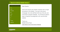 Desktop Screenshot of beaconmiddleschool.weebly.com