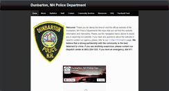 Desktop Screenshot of dunbartonpolice.weebly.com