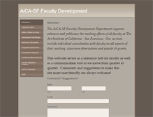 Tablet Screenshot of aicasffacdev.weebly.com