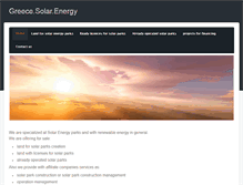 Tablet Screenshot of greecesolarenergy.weebly.com