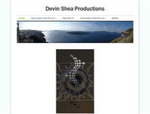 Tablet Screenshot of devinshea.weebly.com