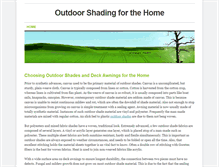 Tablet Screenshot of outdoorshades.weebly.com