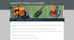 Desktop Screenshot of jarrods-power-equipment.weebly.com