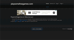 Desktop Screenshot of 2playgames.weebly.com