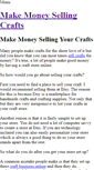 Mobile Screenshot of makemoneysellingcrafts.weebly.com