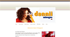 Desktop Screenshot of danniiminogue.weebly.com