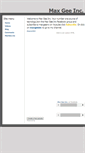 Mobile Screenshot of maxgeeinc.weebly.com
