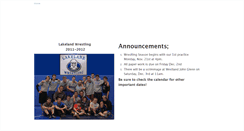 Desktop Screenshot of lakelandwrestling.weebly.com