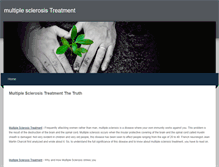 Tablet Screenshot of multiplesclerosistreat.weebly.com