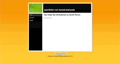 Desktop Screenshot of haraldbohunek.weebly.com