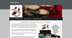 Desktop Screenshot of pokerupshop.weebly.com
