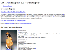 Tablet Screenshot of got-money-ringtones.weebly.com