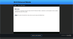 Desktop Screenshot of mvkcc.weebly.com