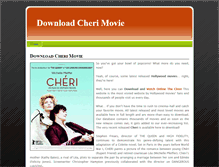 Tablet Screenshot of download-cheri-movie.weebly.com