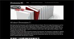 Desktop Screenshot of chromosome3kimbomango.weebly.com