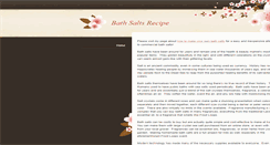 Desktop Screenshot of bathsaltsrecipe.weebly.com