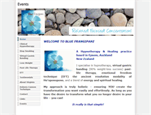 Tablet Screenshot of bluefrangipani.weebly.com