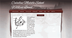 Desktop Screenshot of calallenmiddleschoolband.weebly.com