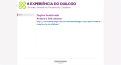 Desktop Screenshot of experienciadodialogo.weebly.com