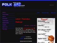Tablet Screenshot of folkart209.weebly.com
