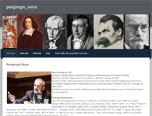 Tablet Screenshot of piergiorgiosensi.weebly.com