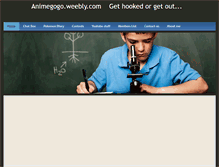 Tablet Screenshot of animegogo.weebly.com