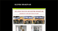 Desktop Screenshot of klinikshakinah.weebly.com