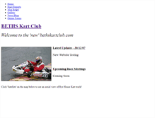 Tablet Screenshot of bethskartclub.weebly.com