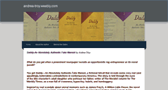 Desktop Screenshot of andrea-troy.weebly.com