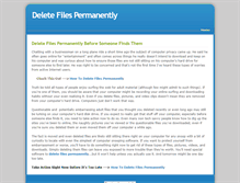 Tablet Screenshot of deletefilespermanently.weebly.com