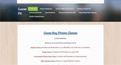 Desktop Screenshot of goosefit.weebly.com