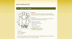 Desktop Screenshot of bookendbookclub.weebly.com